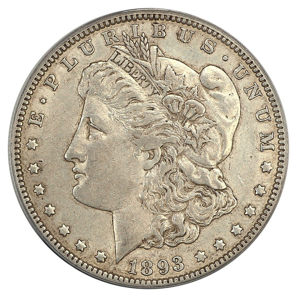 1893-O $1 PCGS AU50 - Morgan Dollar - Scarce Date