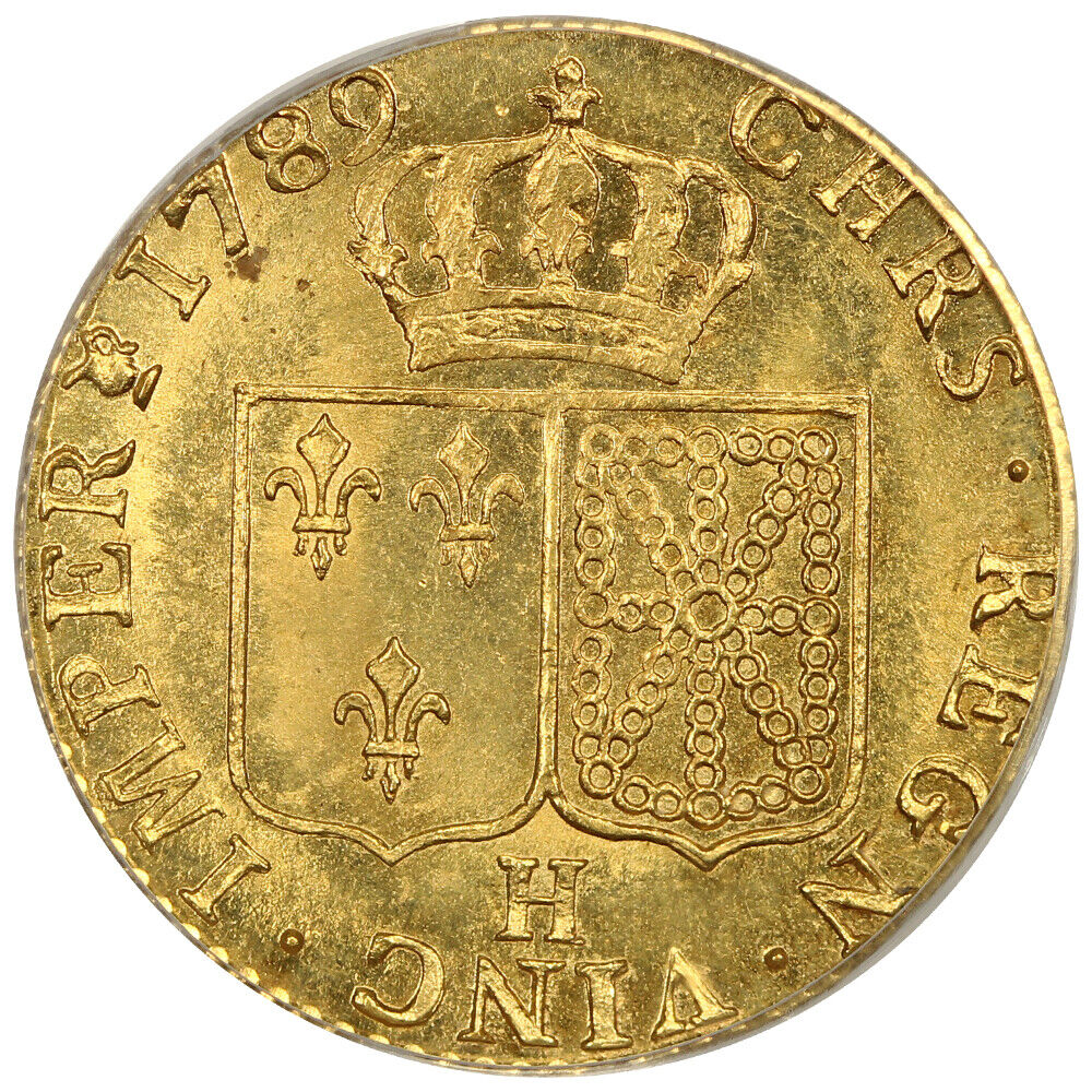 France: 1789-H L.D Or PCGS MS64