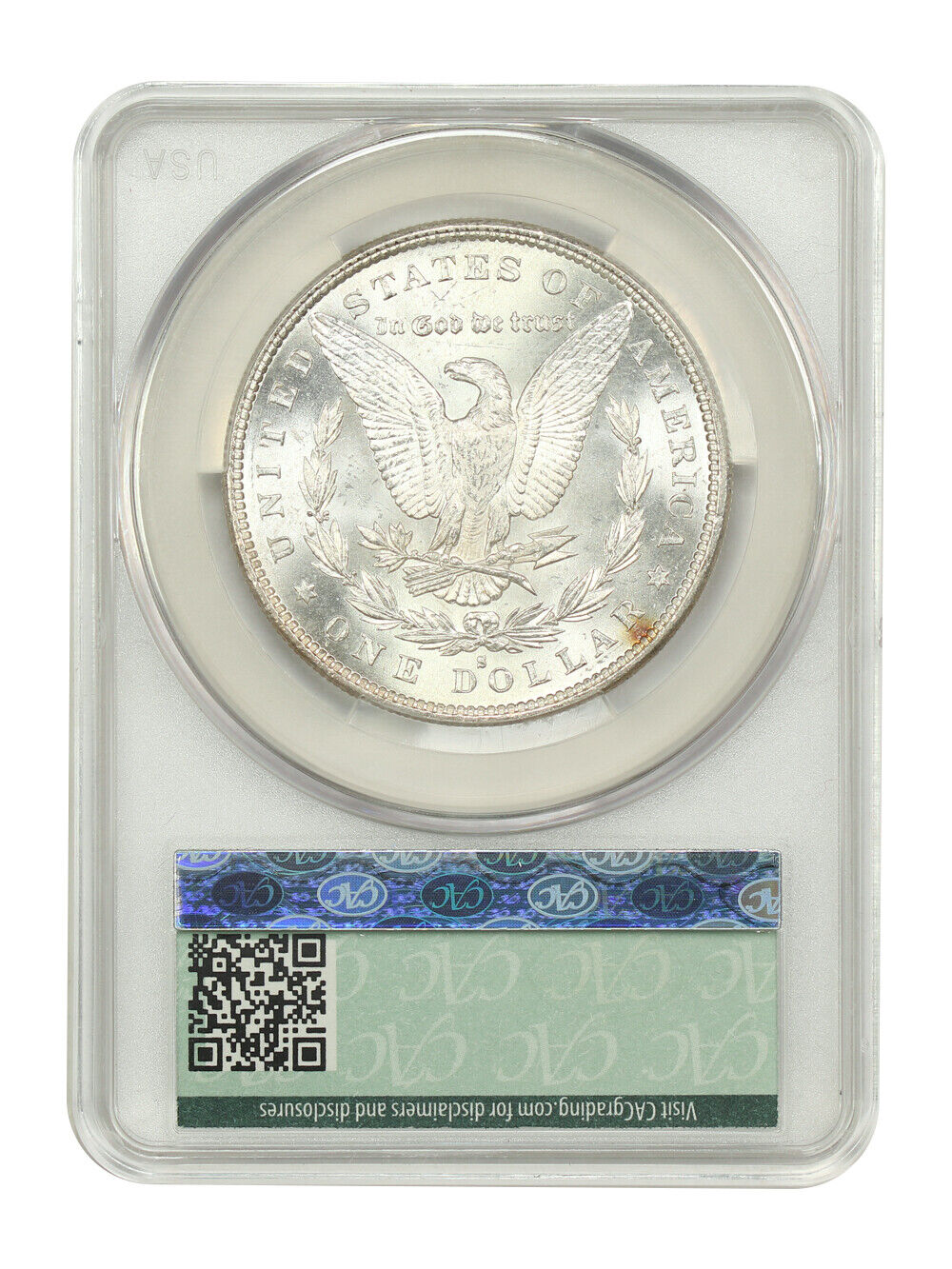1879-S $1 CACG MS66+ - Morgan Dollar