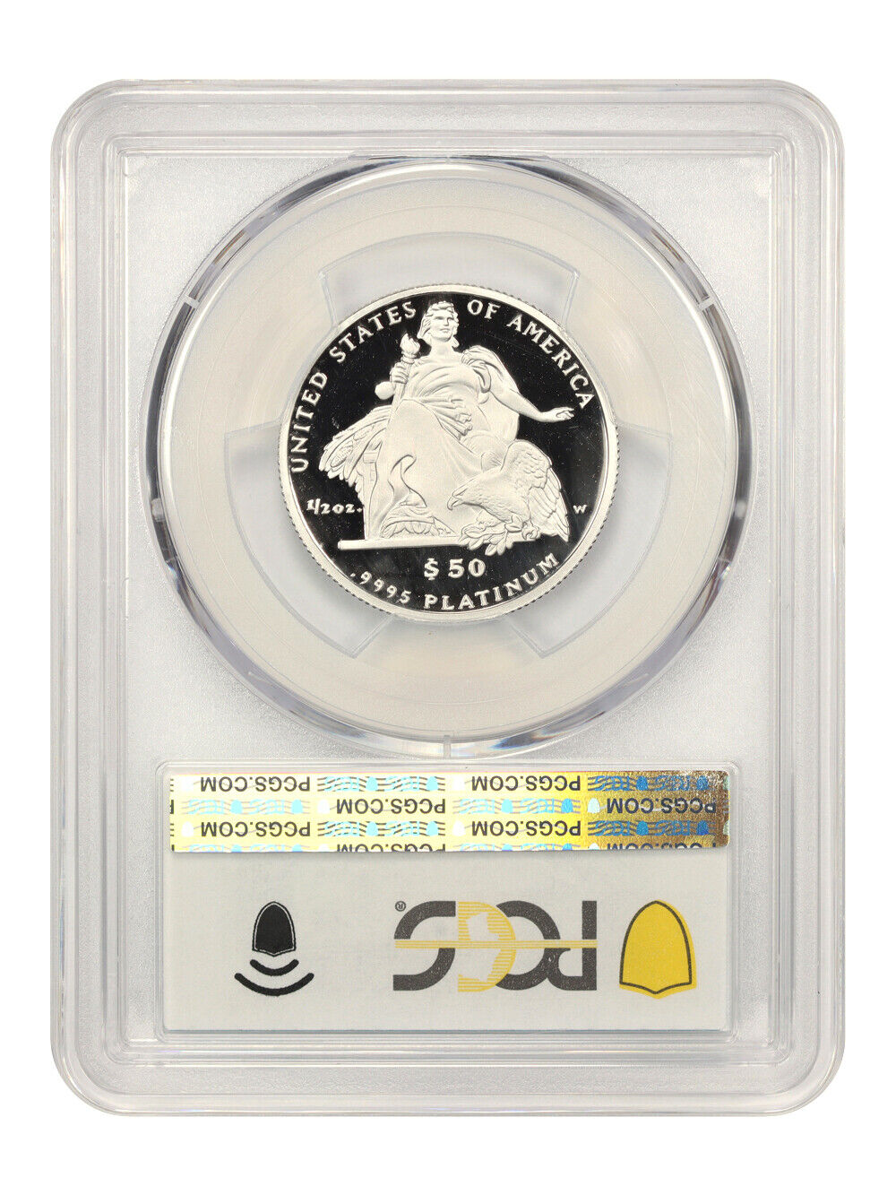 2004-W $50 Statue of Liberty PCGS PR70DCAM