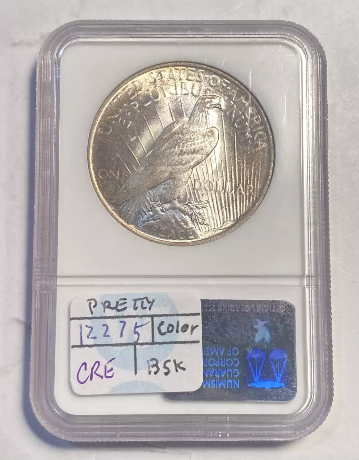 1922 P Peace Silver Dollar NGC MS-64
