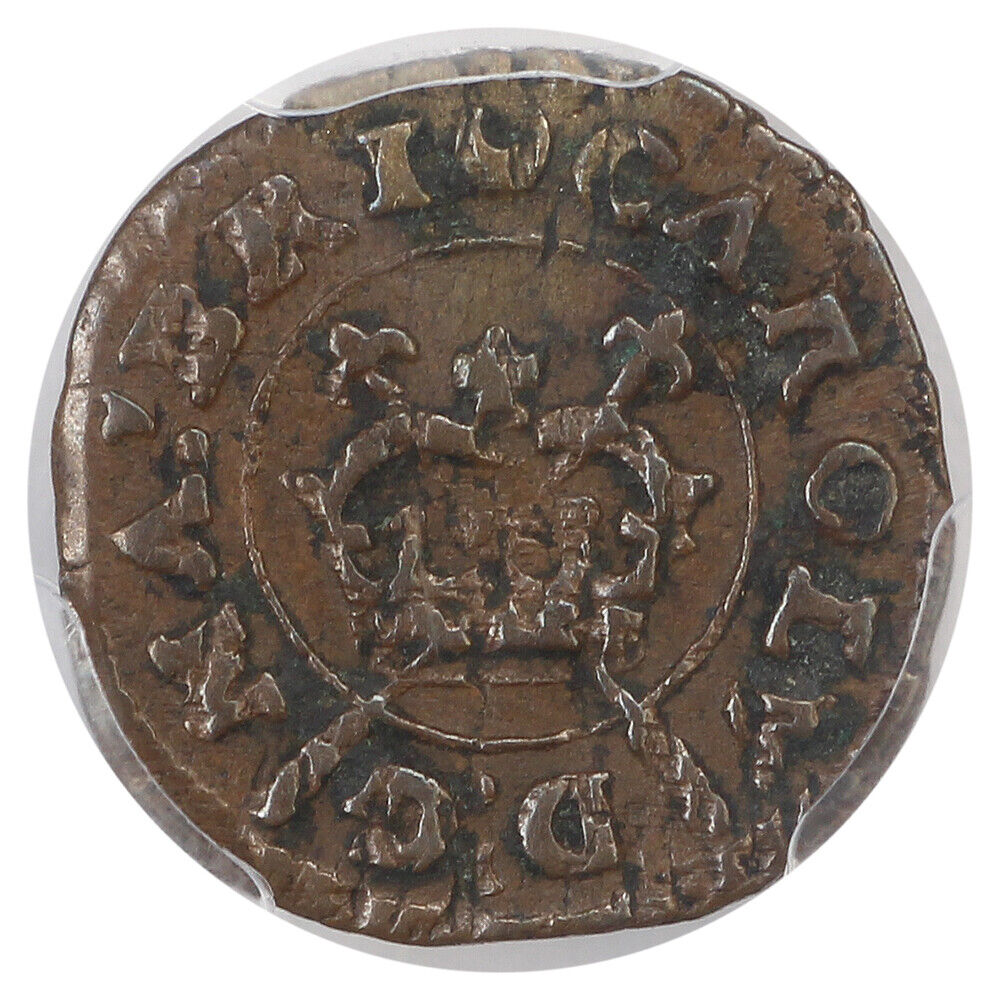 Great Britain: (1625-49) 1/4D PCGS VF30 (S-3206, Crescen) - Other
