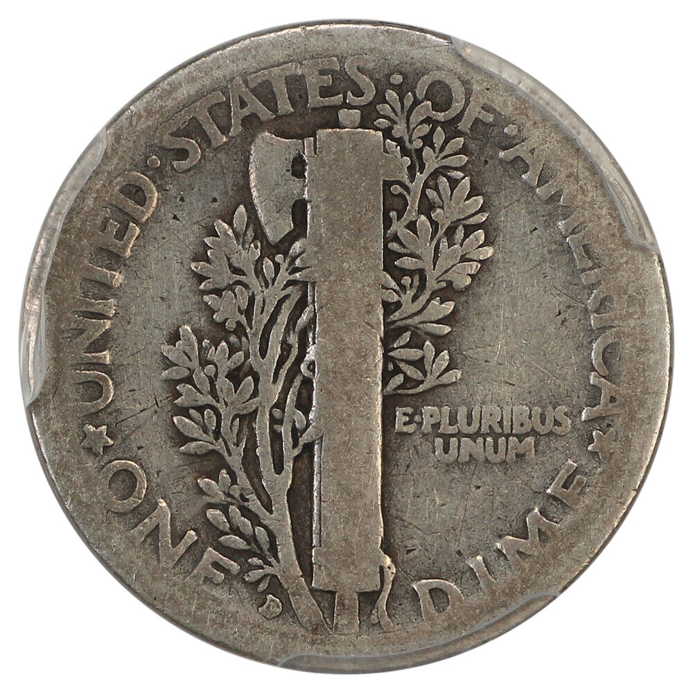 1916-D 10C PCGS Good 4 - Mercury Dime - Popular Key Date