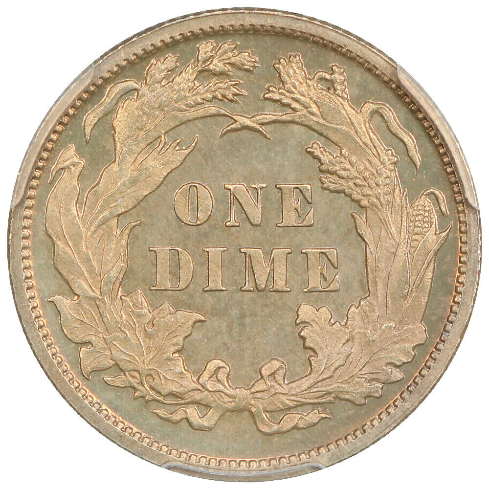 1889 10C PCGS PR65CAM