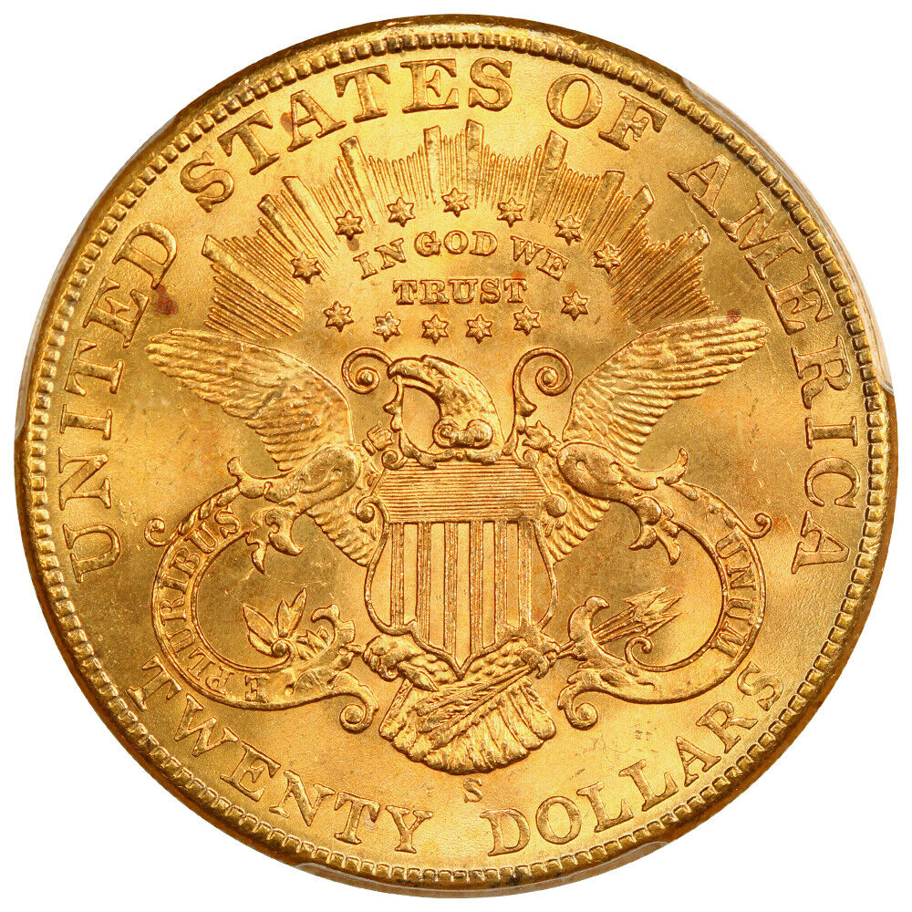 1903-S $20 PCGS MS65 ex: D.L. Hansen/AWA