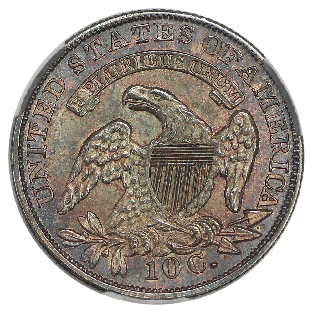 1835 10C CACG MS65 ex: D.L. Hansen - Capped Bust Dime