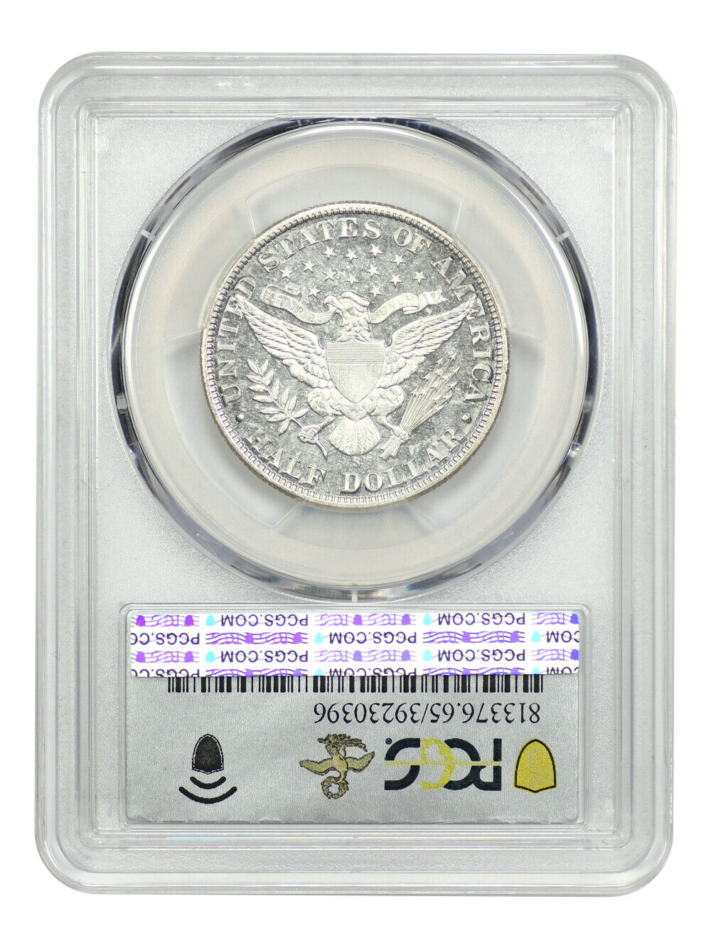 1900-S 50C PCGS MS65PL ex: D.L. Hansen - Barber Half Dollar
