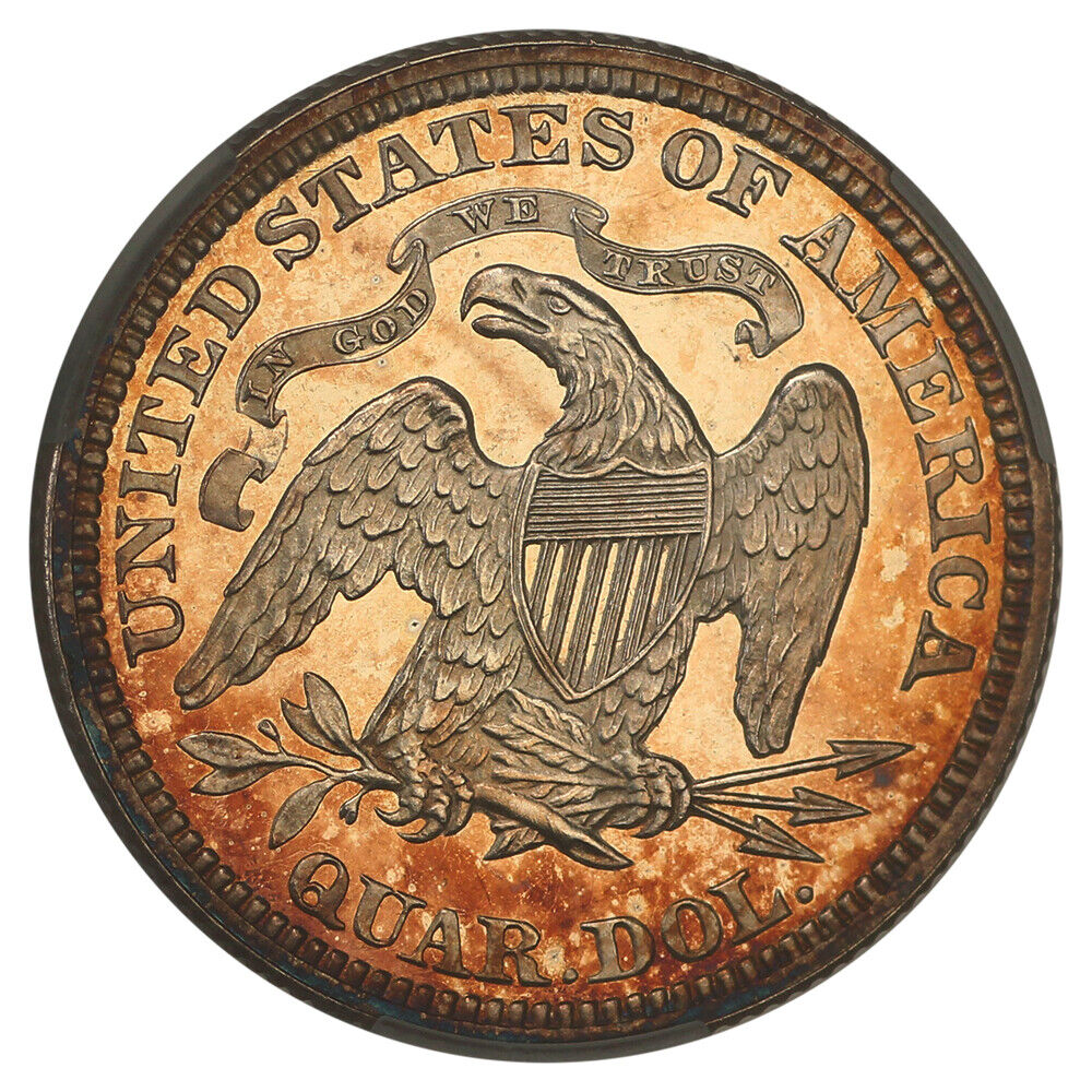1875 25C CACG PR65DCAM ex: D.L. Hansen - Liberty Seated Quarter