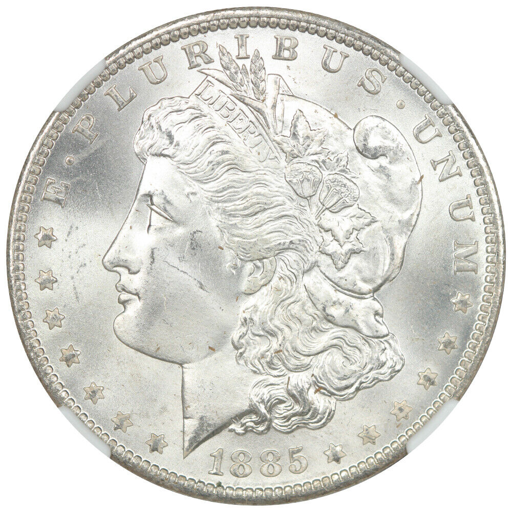 1885-O $1 NGC MS67 - Morgan Dollar