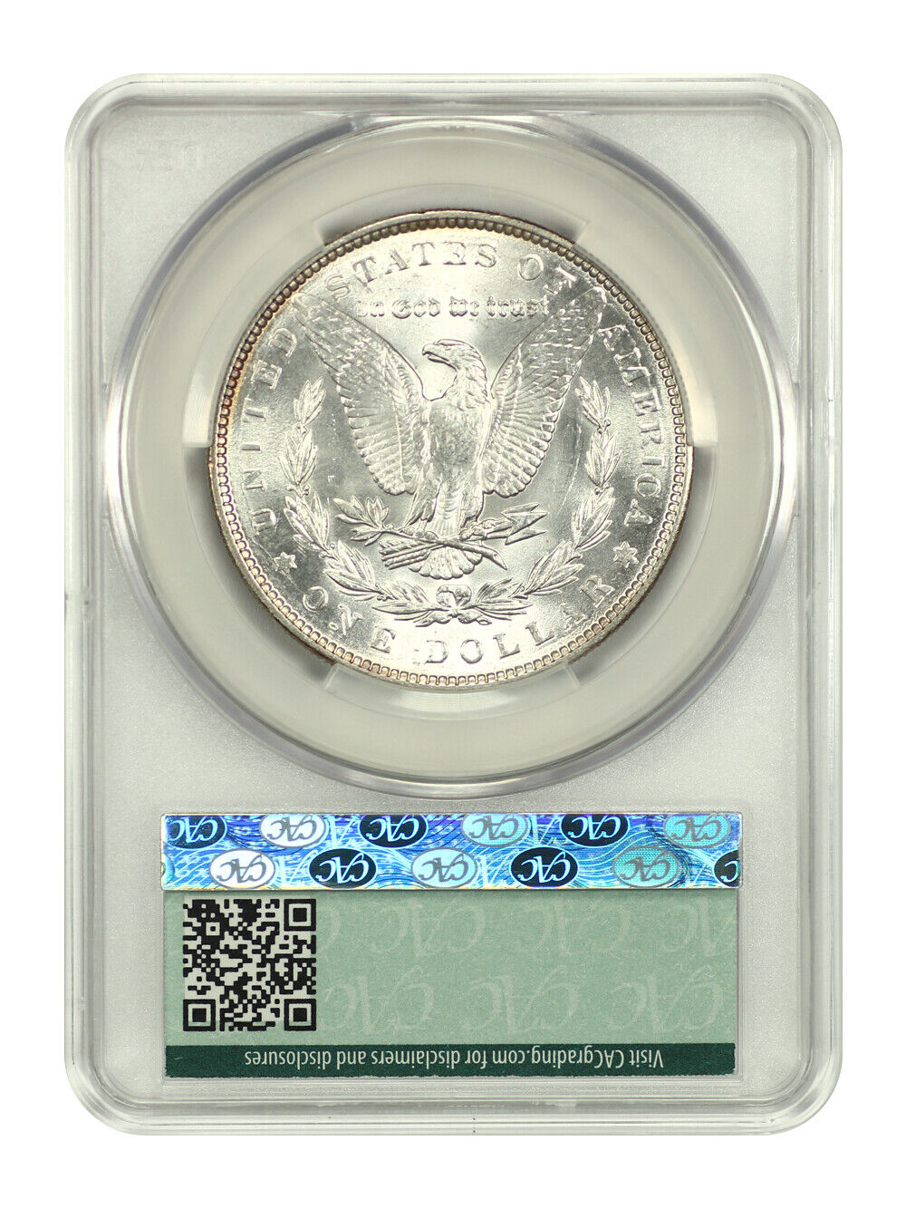1886 $1 CACG MS62 - Morgan Dollar