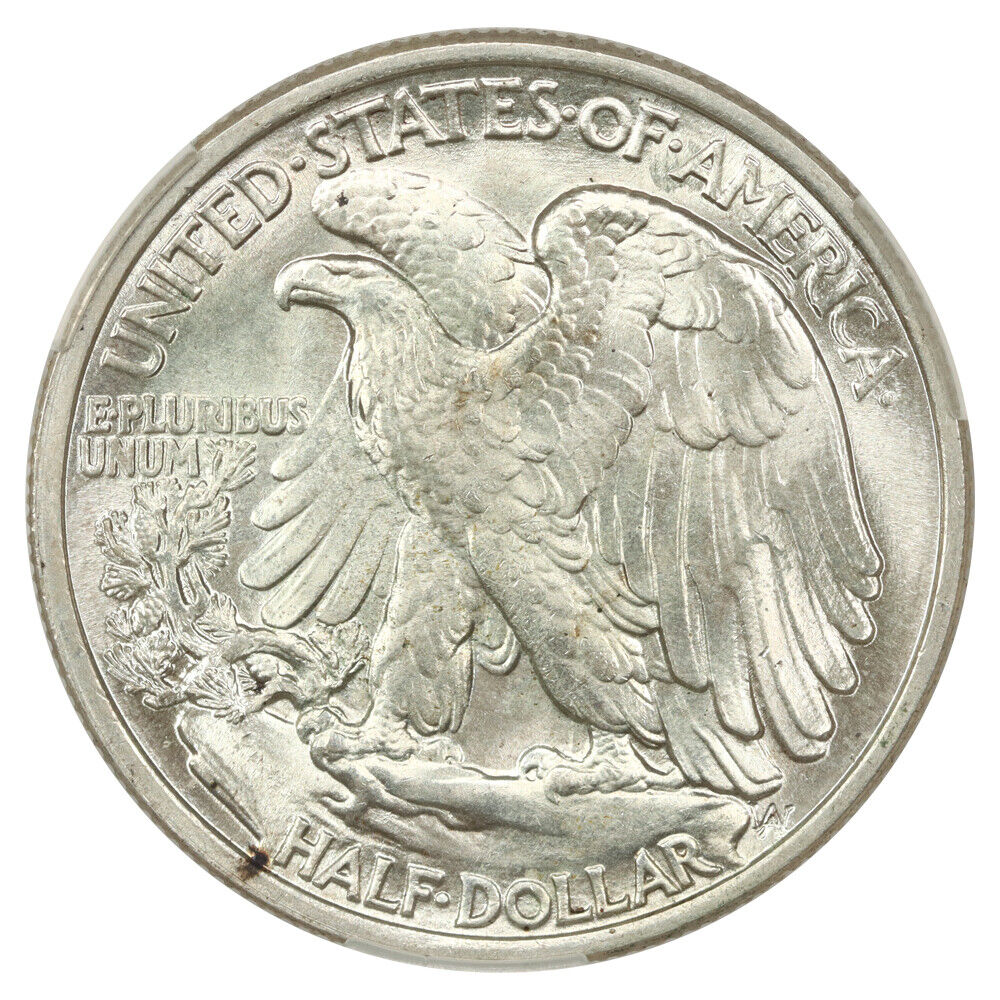 1938 50C CACG MS66 - Walking Liberty Half Dollar