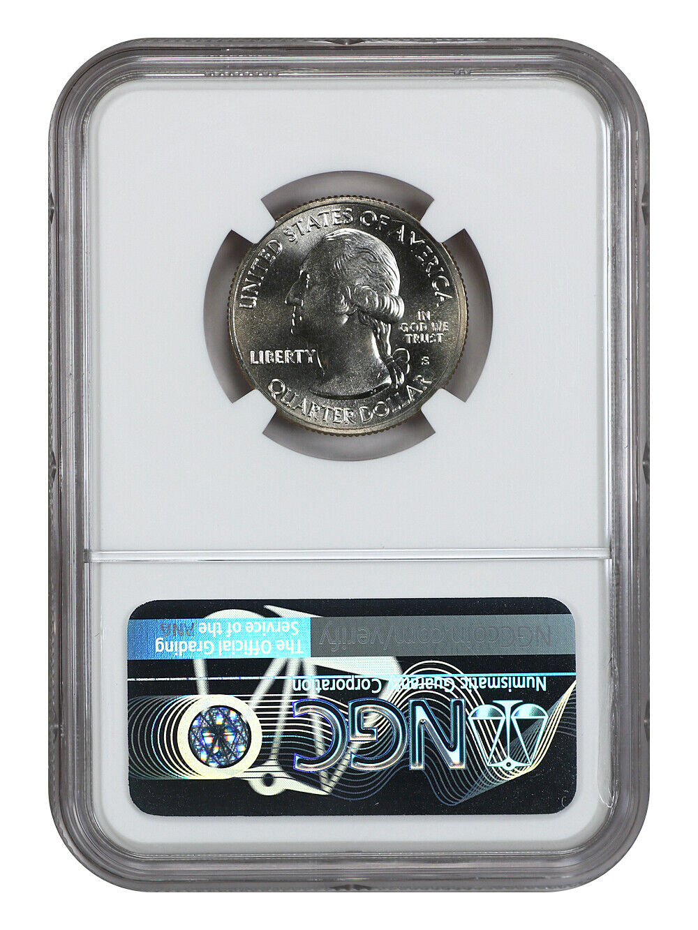 2018-S 25C Voyageurs NP NGC MS68PL - Type 1 - Clad