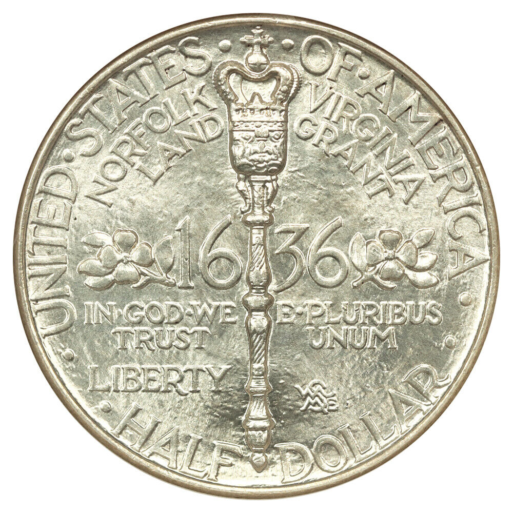 1936 50C Norfolk NGC/CAC MS66 - Classic Silver Commemorative - Low Mintage Issue