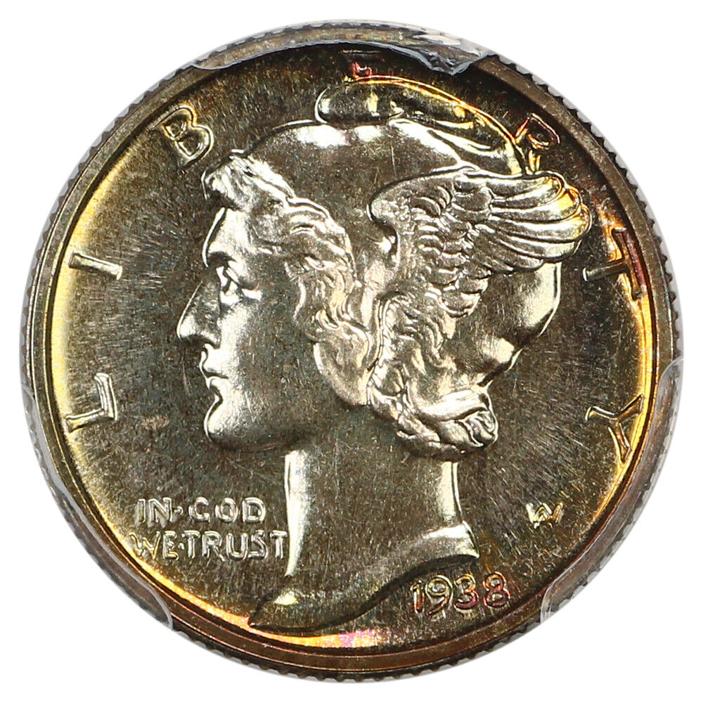 1938 10C PCGS PR68 ex: D.L. Hansen