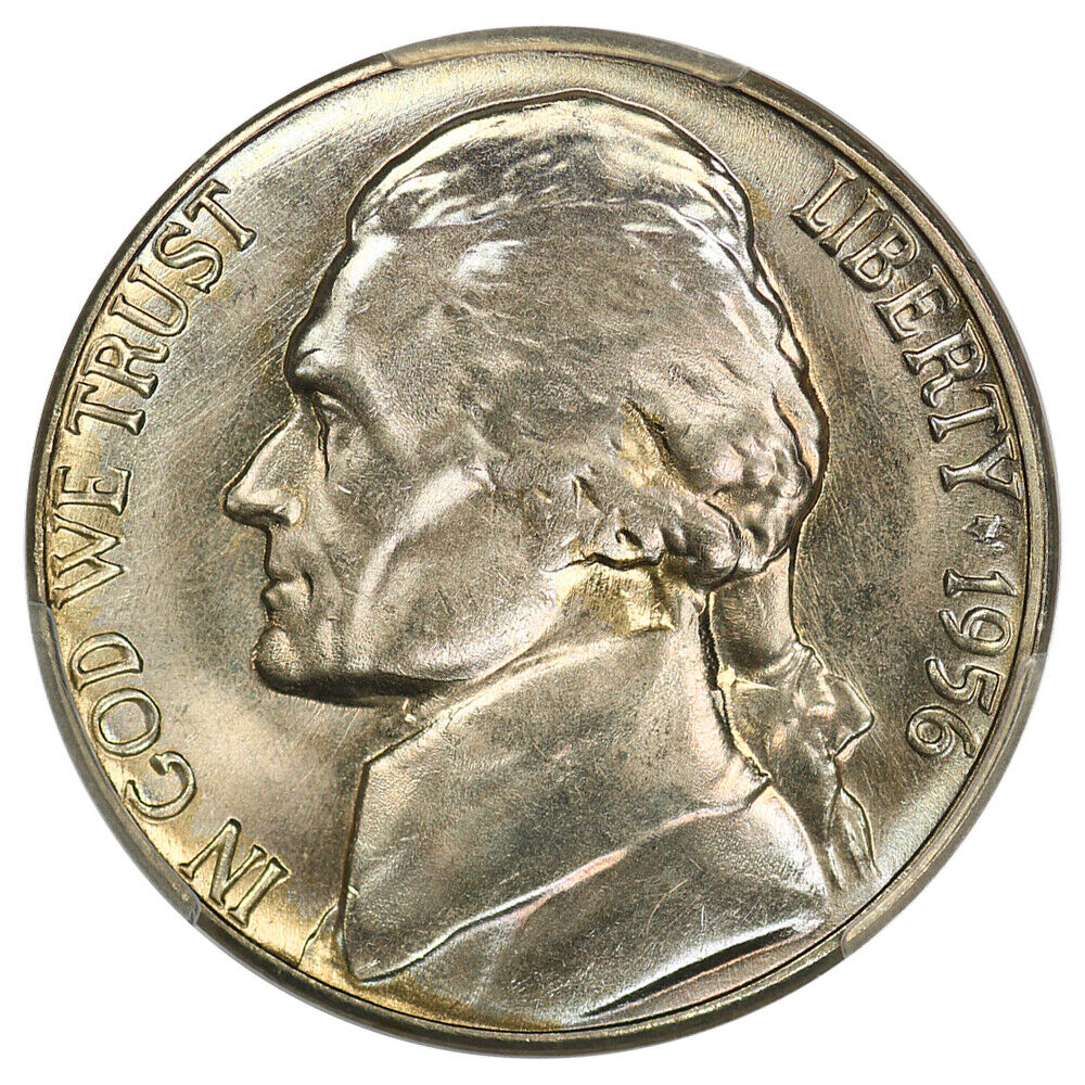 1956-D 5c PCGS MS66+ FS ex: D.L. Hansen