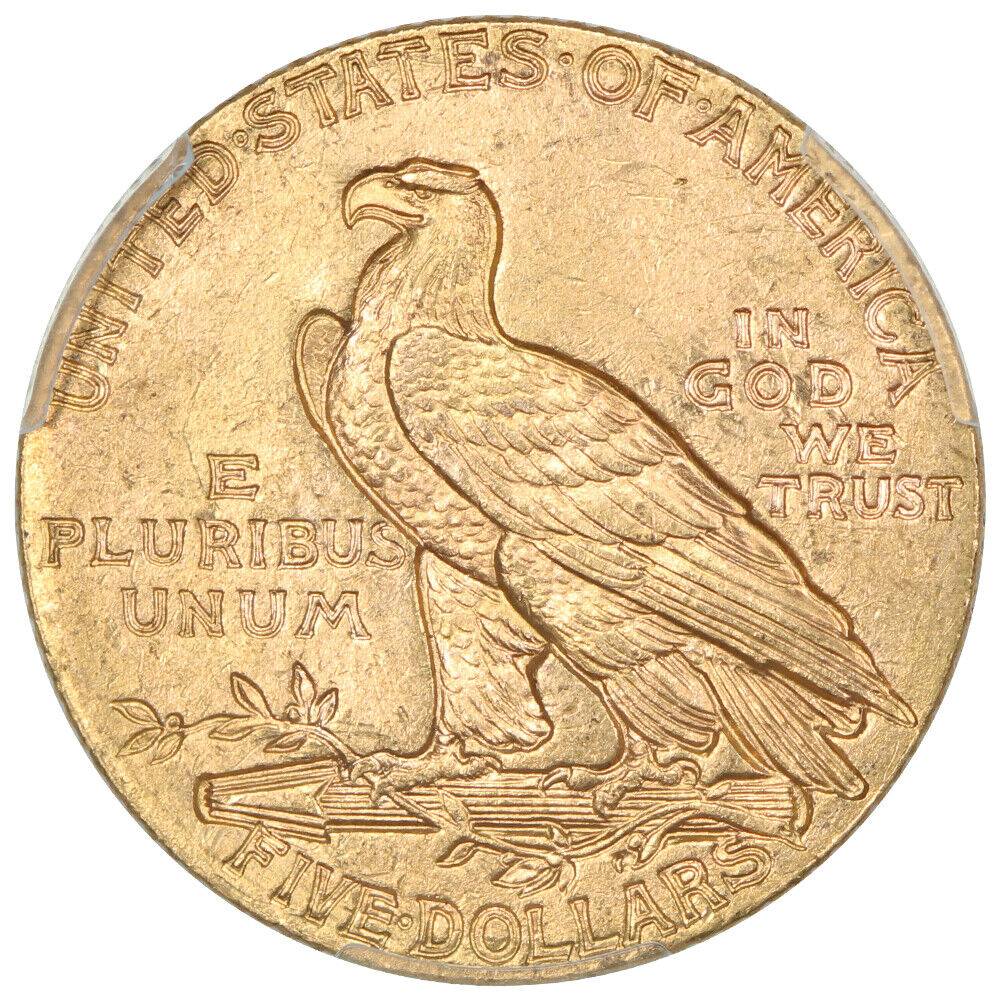 1909 $5 PCGS/CAC MS63 - Indian $5