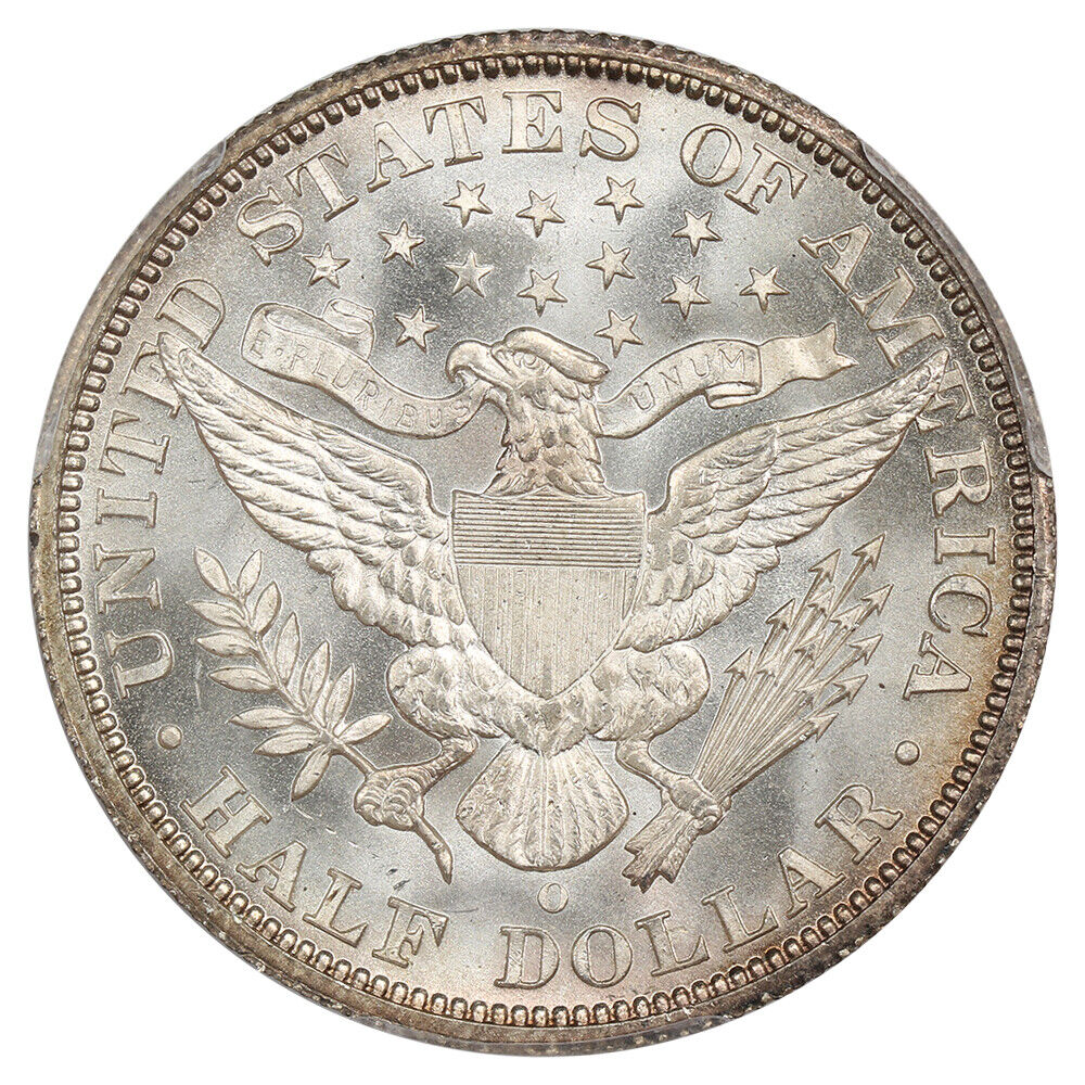 1898-O 50c PCGS MS66 ex: D.L. Hansen