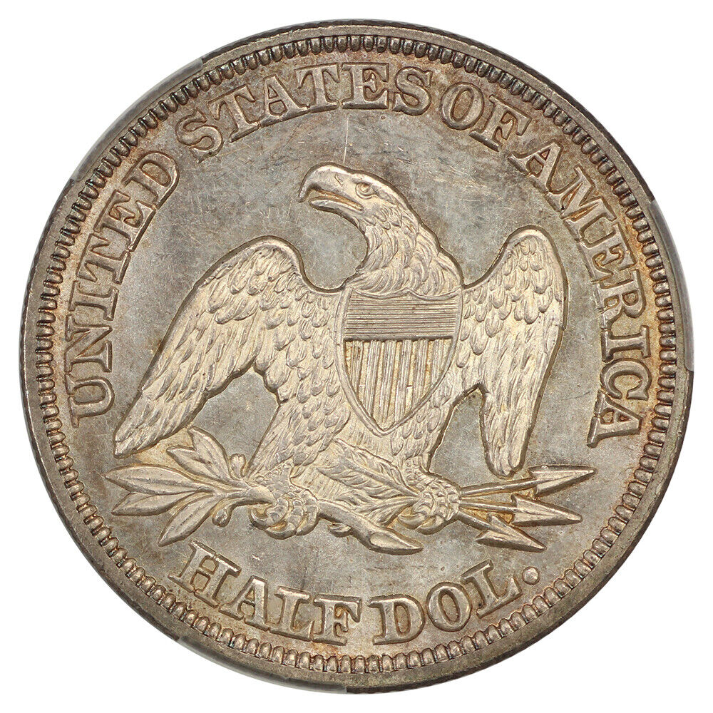 1848 50C CACG MS65 ex: D.L. Hansen - Liberty Seated Half Dollar