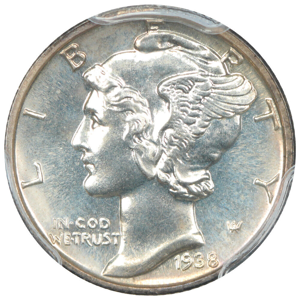 1938 10C PCGS PR68 ex: D.L. Hansen