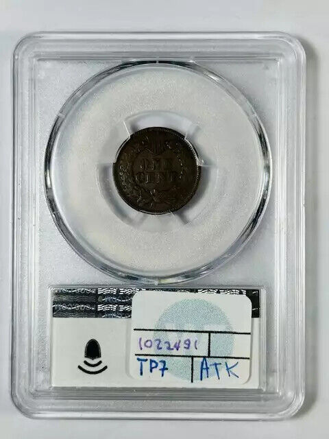 1872 P Indian Head Penny PCGS VF-30 BN