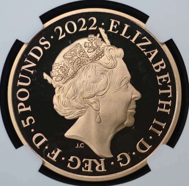 2022 G.Britain Fountain of Honour First Releases G5PND NGC PR70DCAM