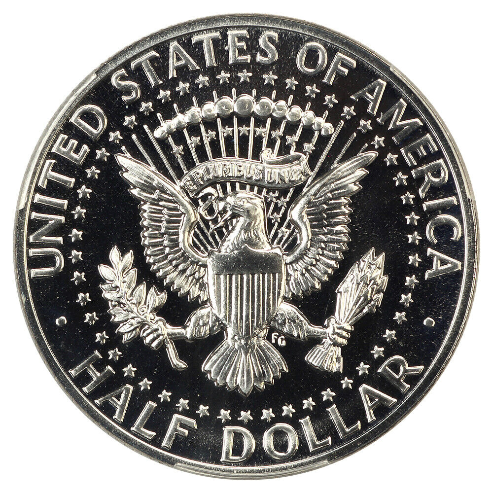 1964 50C PCGS PR67 (Accented Hair) - Kennedy Half Dollar - Popular Variety