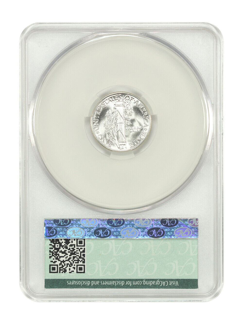 1937 10C CACG MS67+FB - Mercury Dime