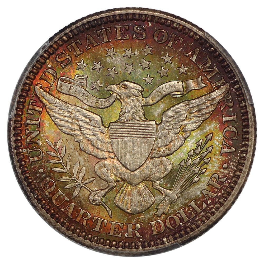 1915-D 25C PCGS MS67 ex: Pogue