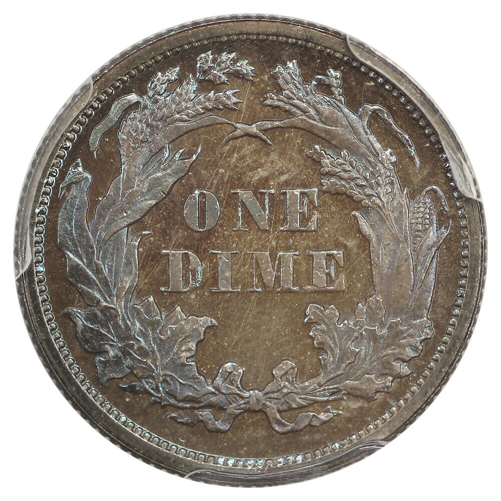 1874 10C PCGS PR66 (Arrows) ex: D.L. Hansen