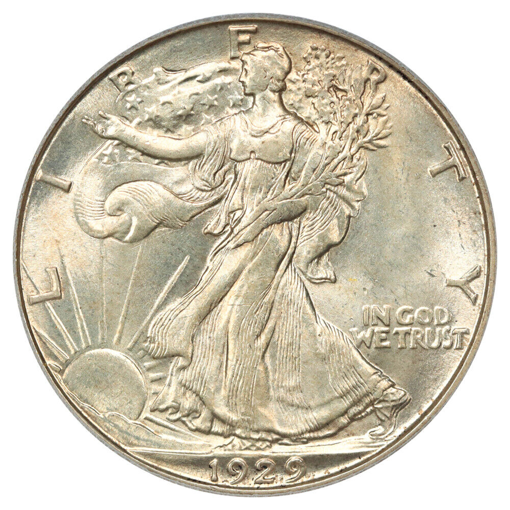 1929-D 50C PCGS MS64 - Walking Liberty Half Dollar