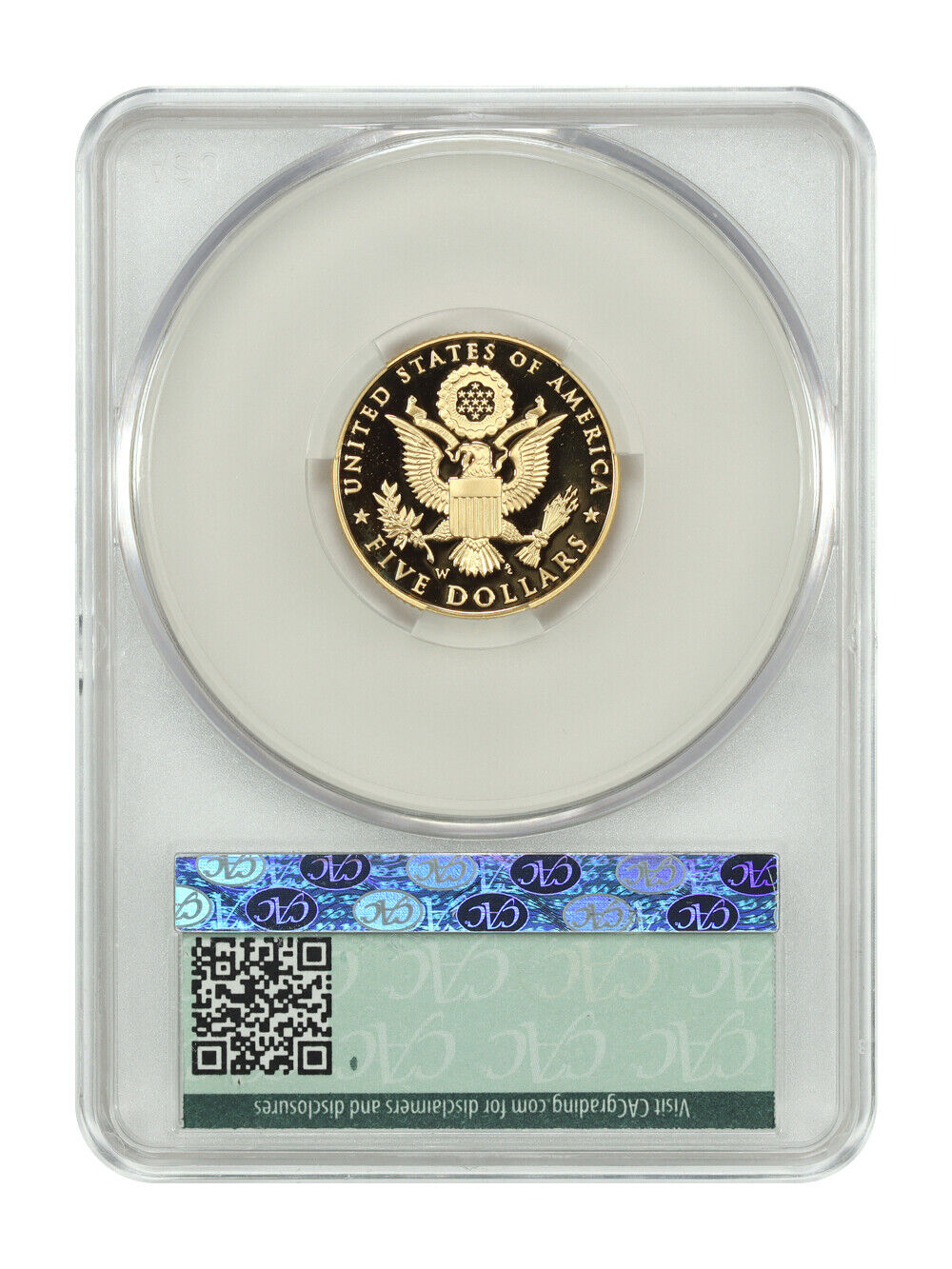 2008-W $5 Bald Eagle CACG PR69DCAM - $5 Modern Gold Commemoratives