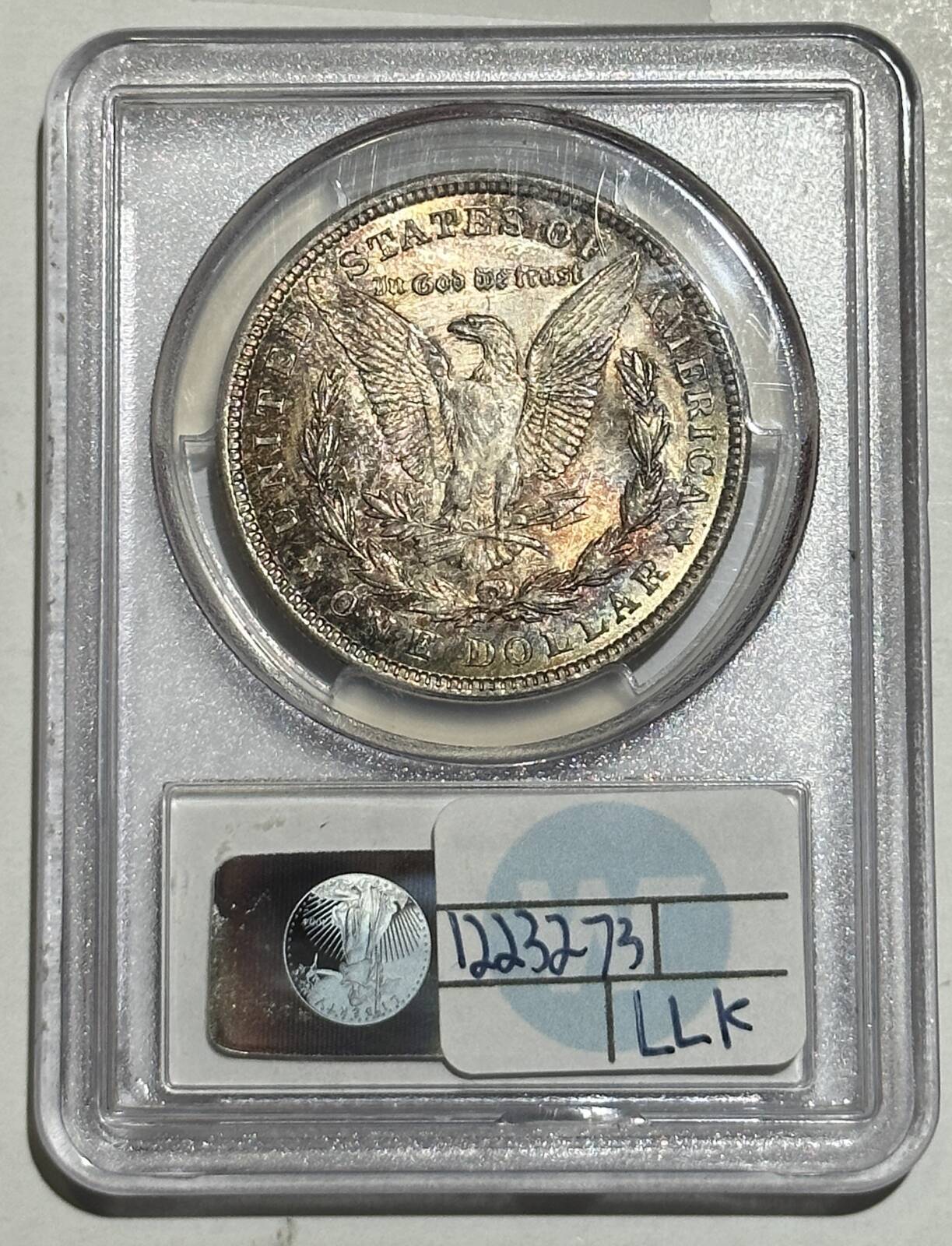 1921 P Morgan Dollar PCGS MS-65 Original Toning