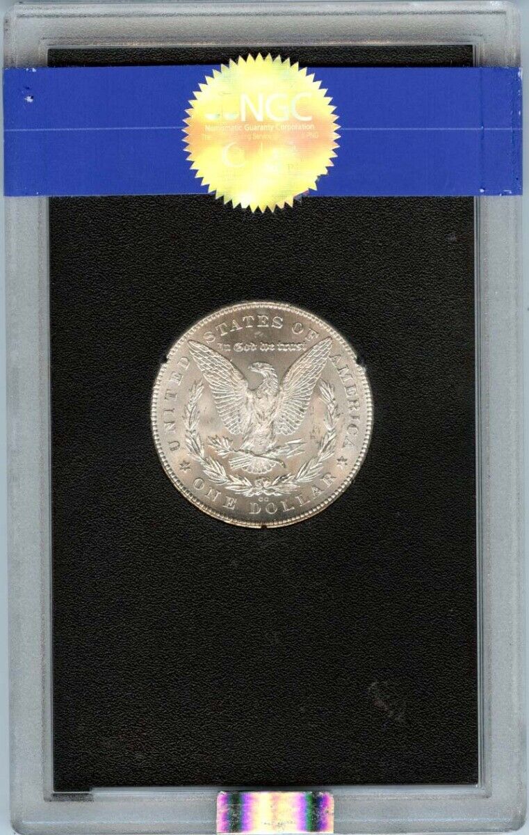 1880-CC VAM 7A Morgan Dollar Rev 78 GSA HOARD S$1 NGC MS65 (CAC)