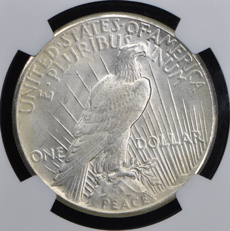 1928 Peace Dollar S$1 NGC MS65