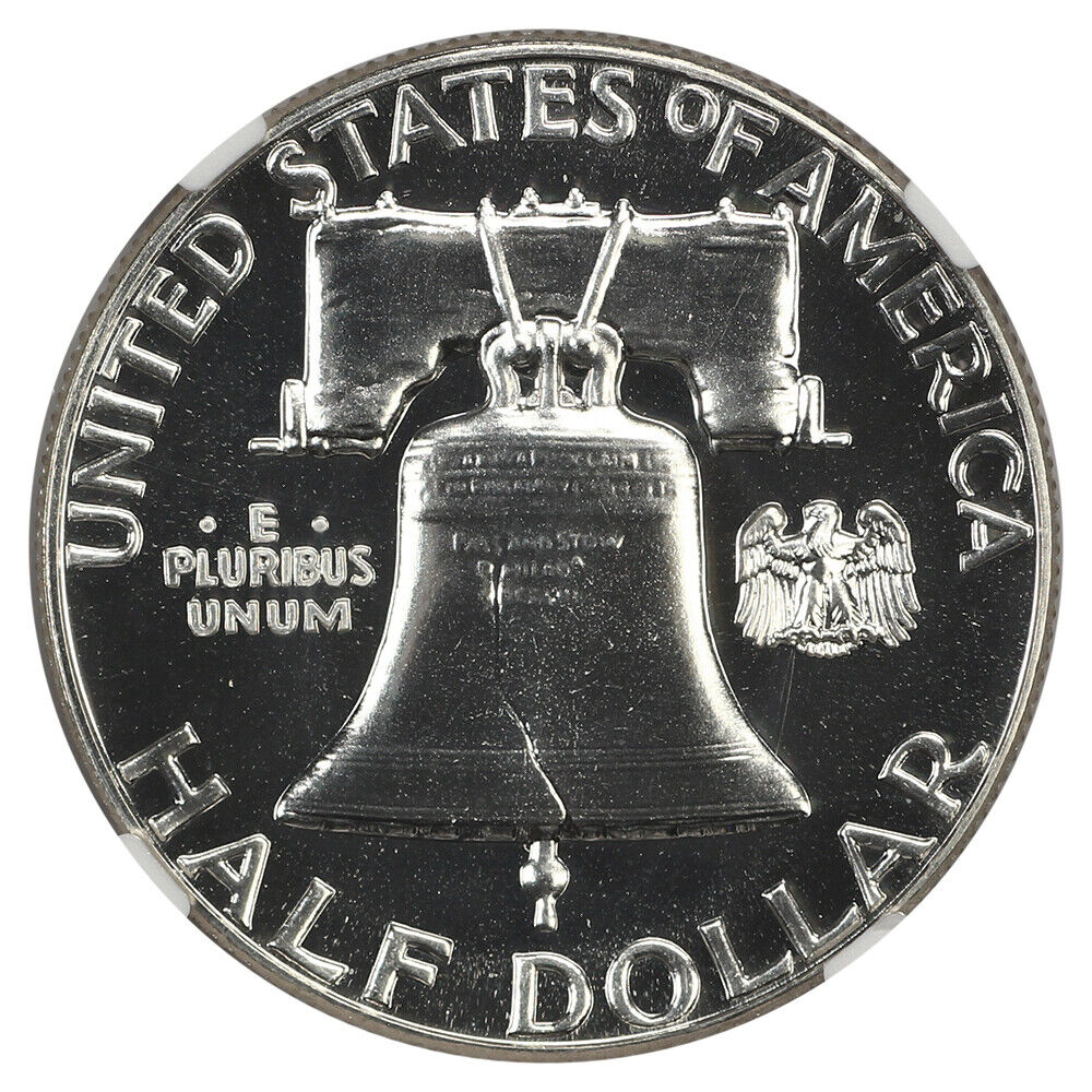 1957 50C NGC PR69 - Franklin Half Dollar