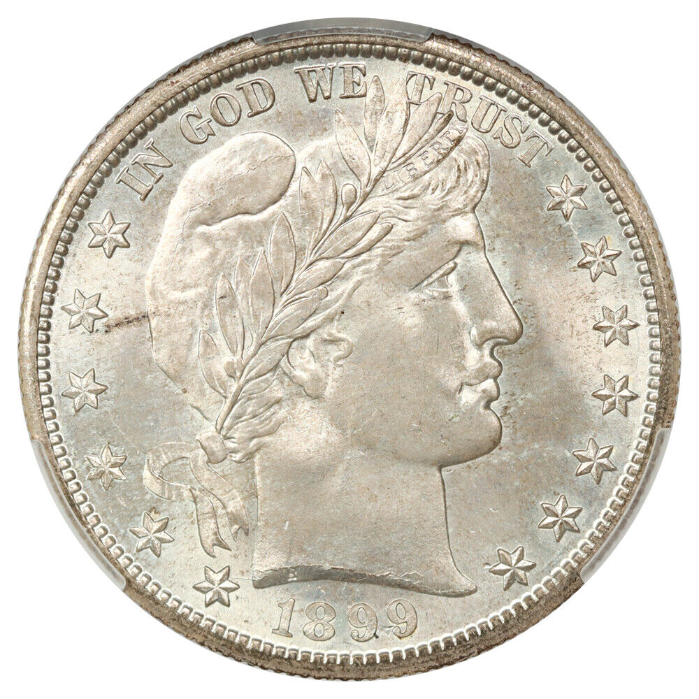 1899-S 50C CACG MS66 ex: D.L. Hansen - Barber Half Dollar - Fantastic Orignal