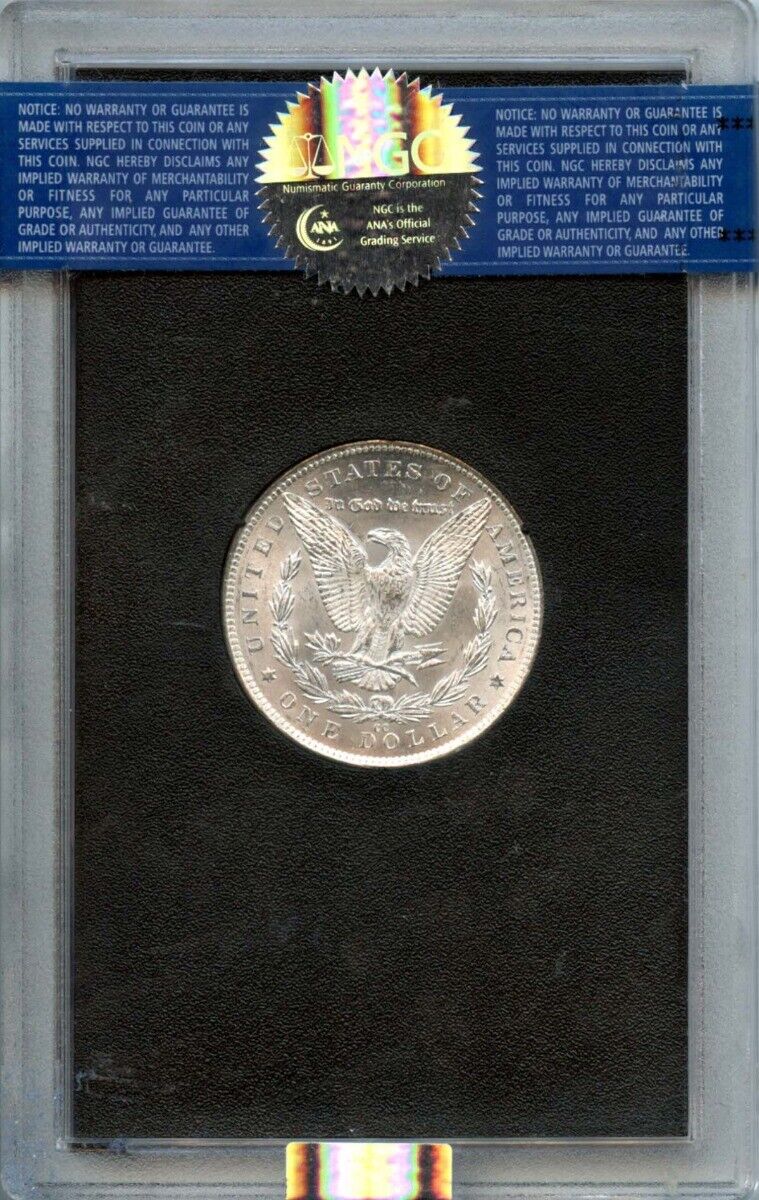 1891-CC TOP-100 Morgan Dollar VAM-3 GSA HOARD S$1 NGC MS62