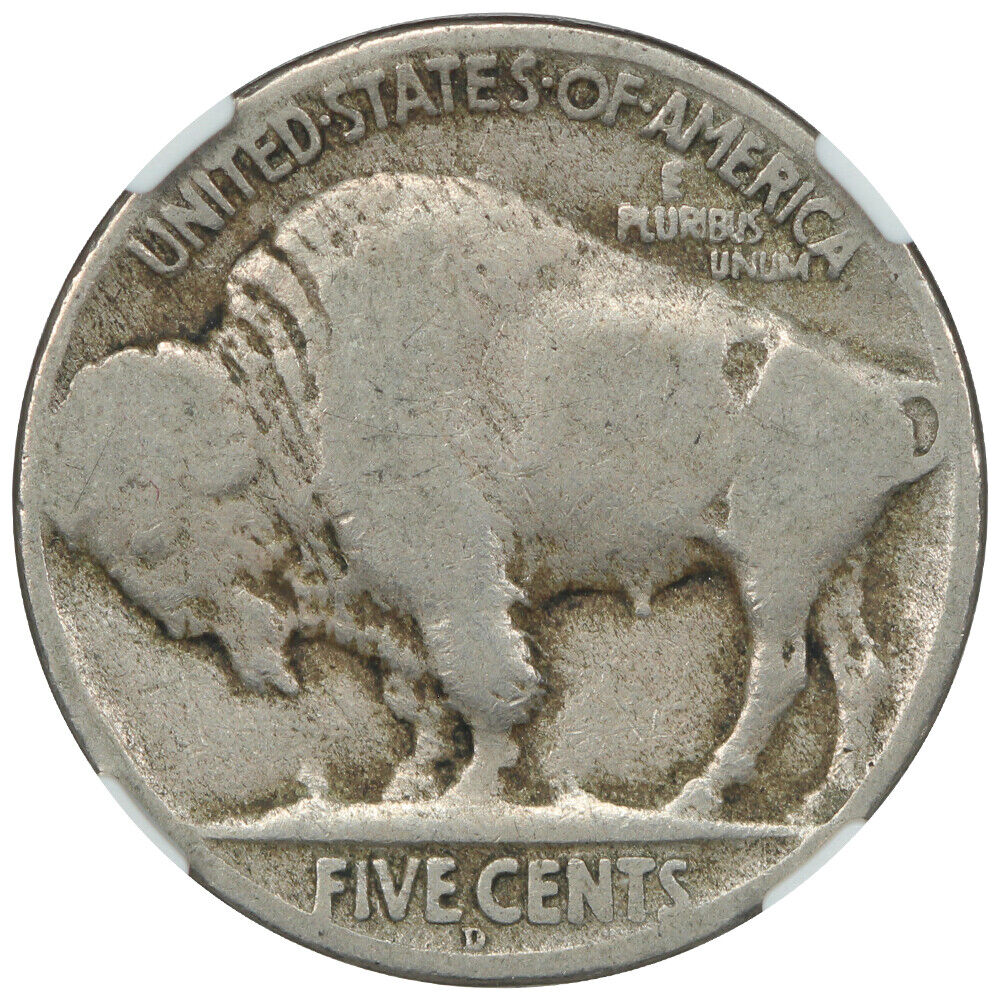 1918/7-D 5C NGC Good 06 - Buffalo Nickel - Rare Overdate