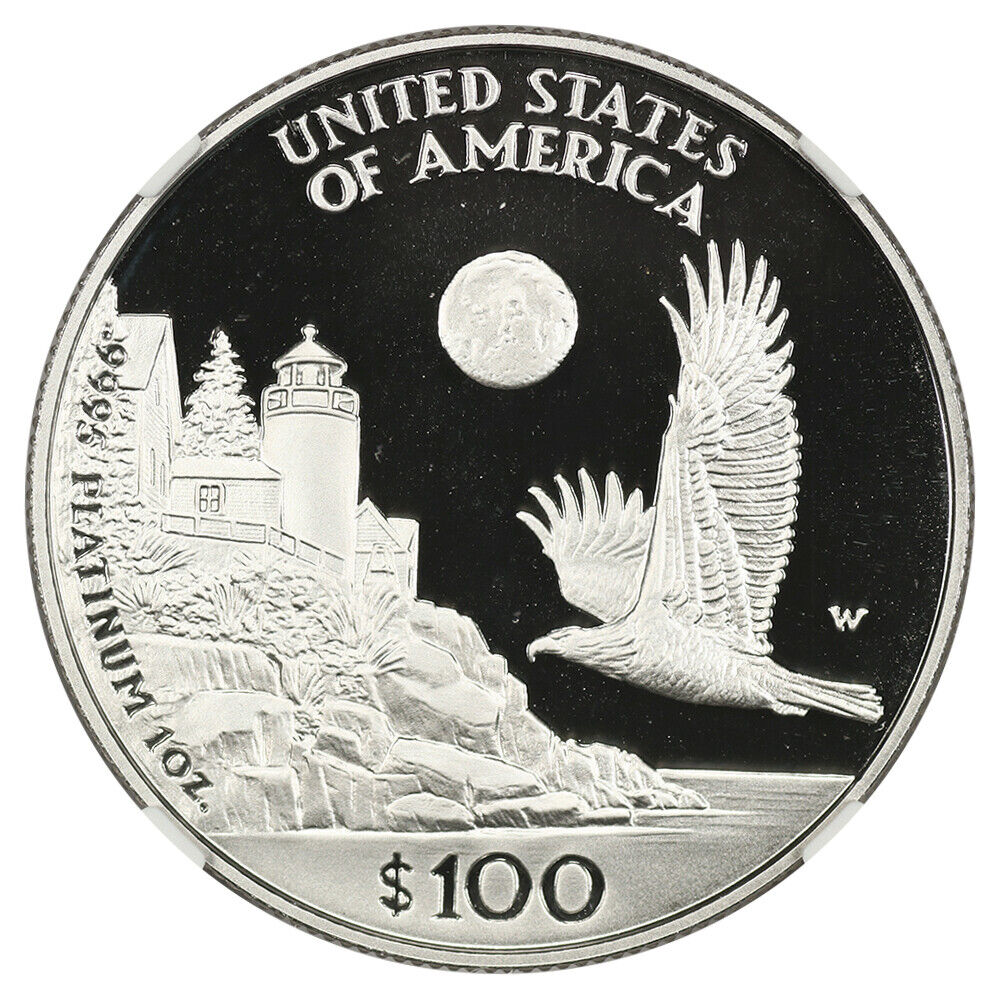 1998-W Platinum Eagle $100 NGC Proof 70 UCAM