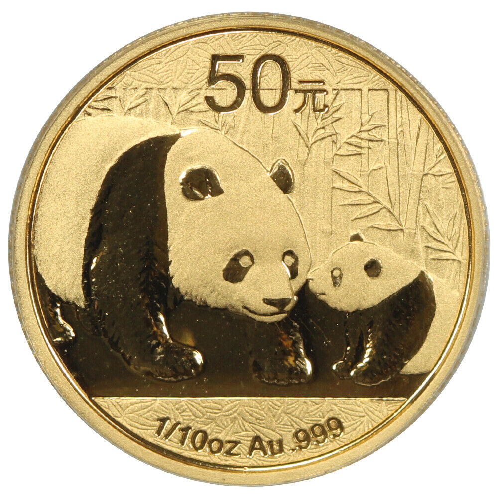 China: 2011 50Yn Gold Panda PCGS MS70 (First Strike) - Other