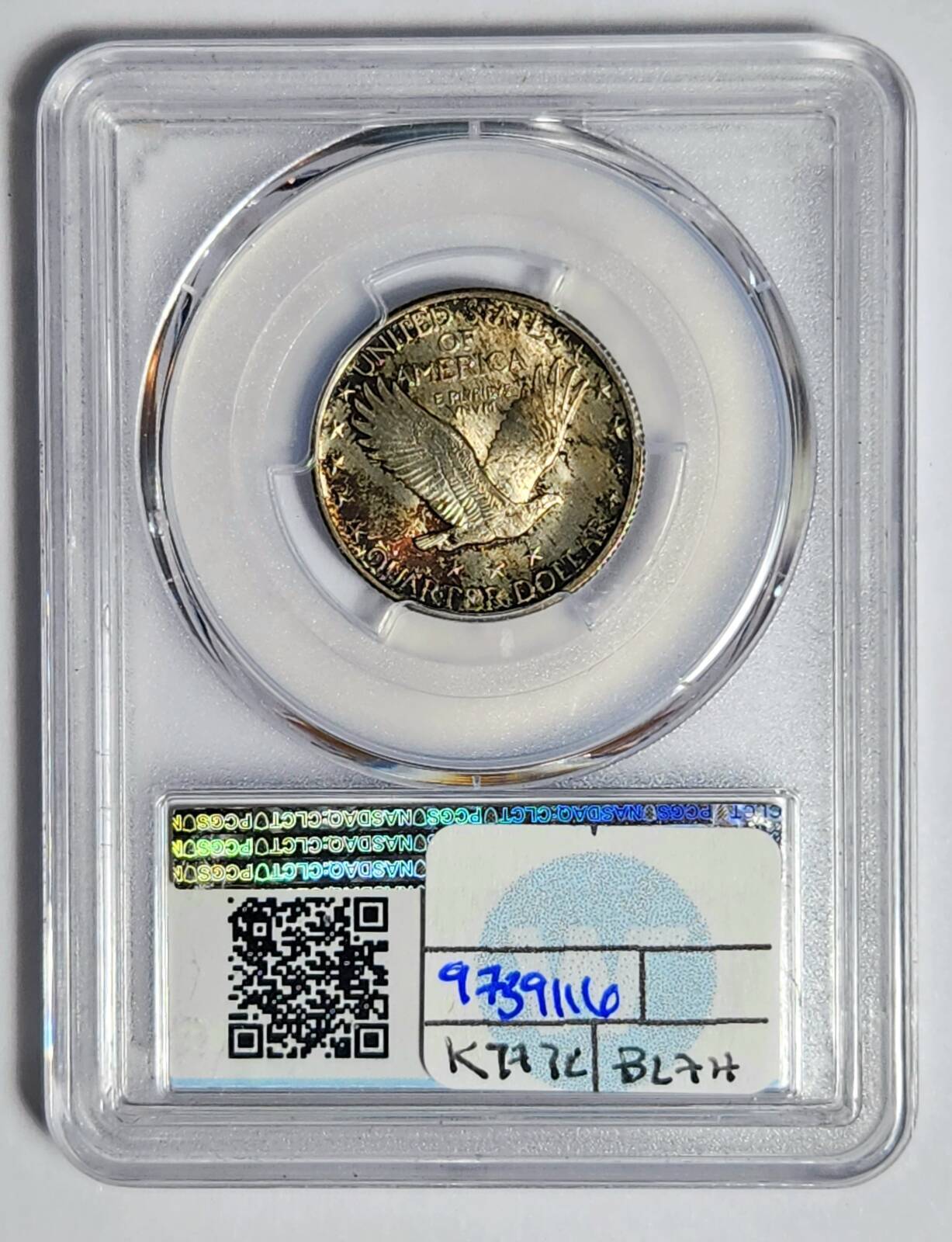 1917 P Standing Liberty Quarter PCGS MS-66 Type 2 - D.L. HANSEN COLLECTION