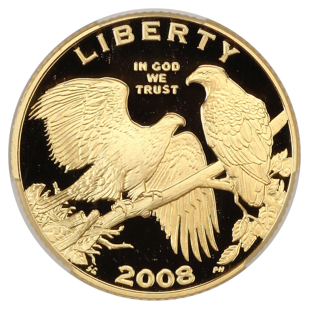 2008-W $5 Bald Eagle CACG PR69DCAM - $5 Modern Gold Commemoratives
