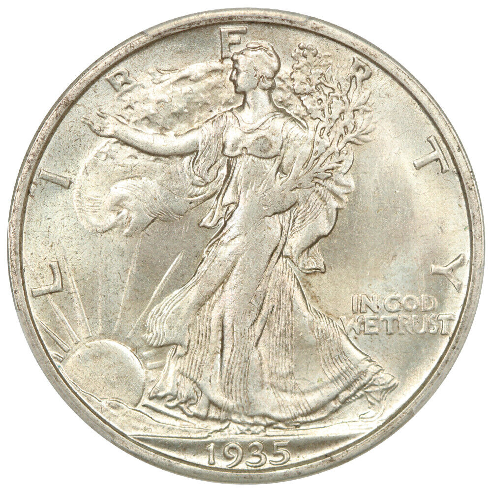 1935-S 50C PCGS MS64 - Walking Liberty Half Dollar