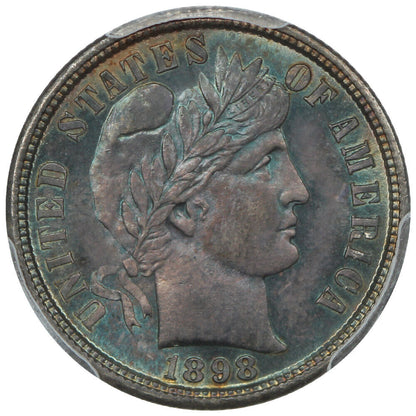 1898-S 10C PCGS MS66+ ex: D.L. Hansen