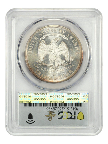 1878-CC Trade $1 PCGS MS61 ex: D.L. Hansen