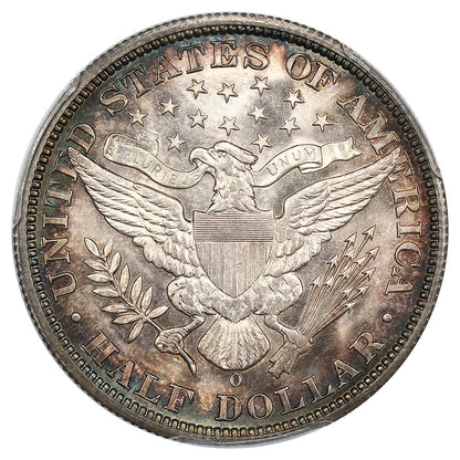 1899-O 50c PCGS MS65 ex: D.L. Hansen