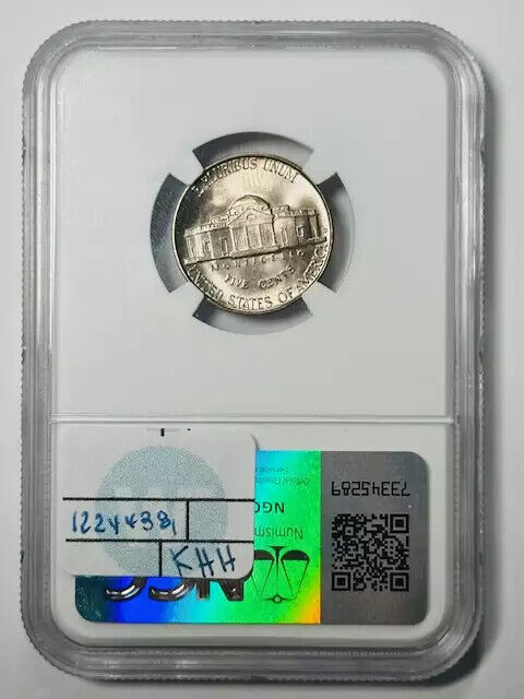 1941 D Nickel Jefferson NGC MS-67+ 5 FS