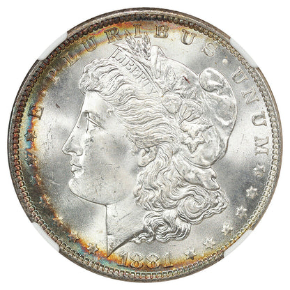 1881 $1 NGC MS66+ - Morgan Dollar