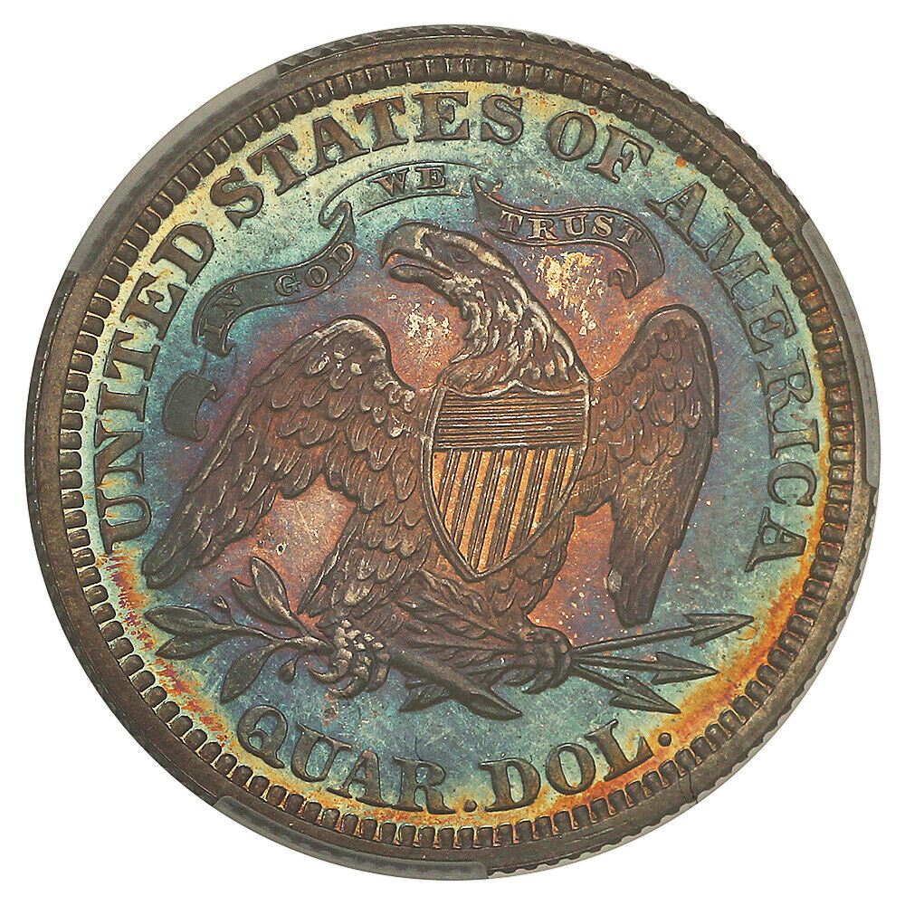 1871 25C CACG PR67CAM ex: D.L. Hansen - Liberty Seated Quarter