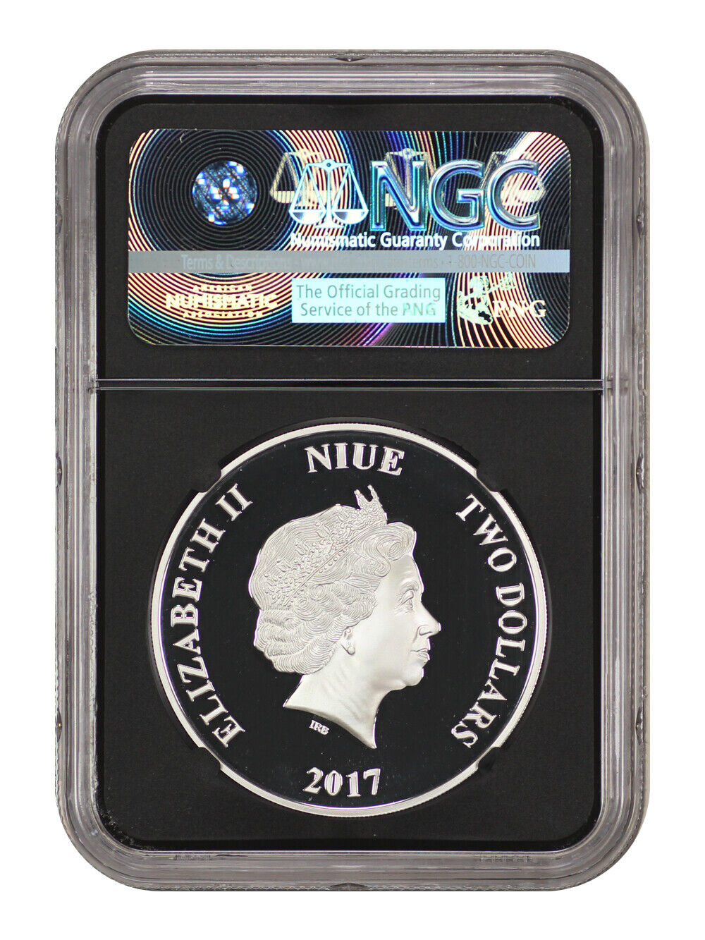 Niue: 2017 Star Wars Chewbacca $2 NGC Proof 69 UCAM (One of First 1500 Struck)